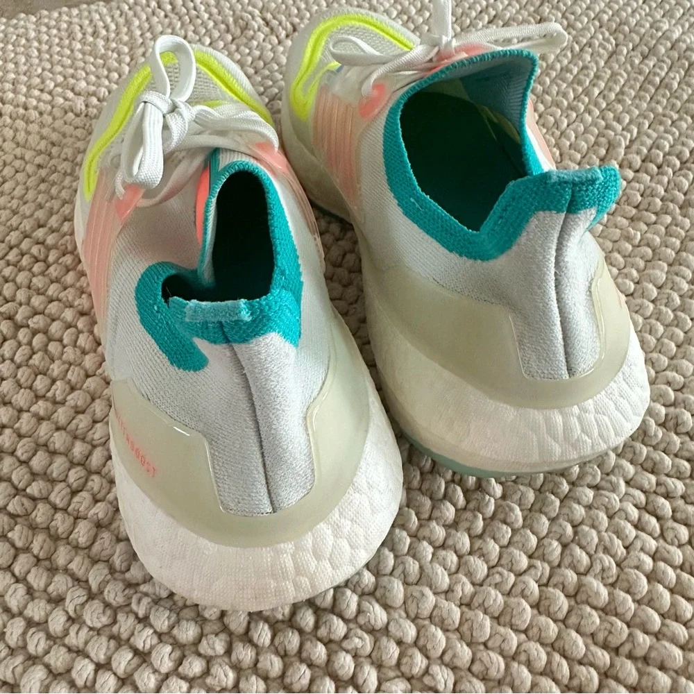 Adidas Ultraboost Neon EUC - Picture 3 of 6